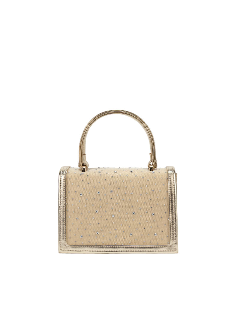 Sac de soirée à détails perlés